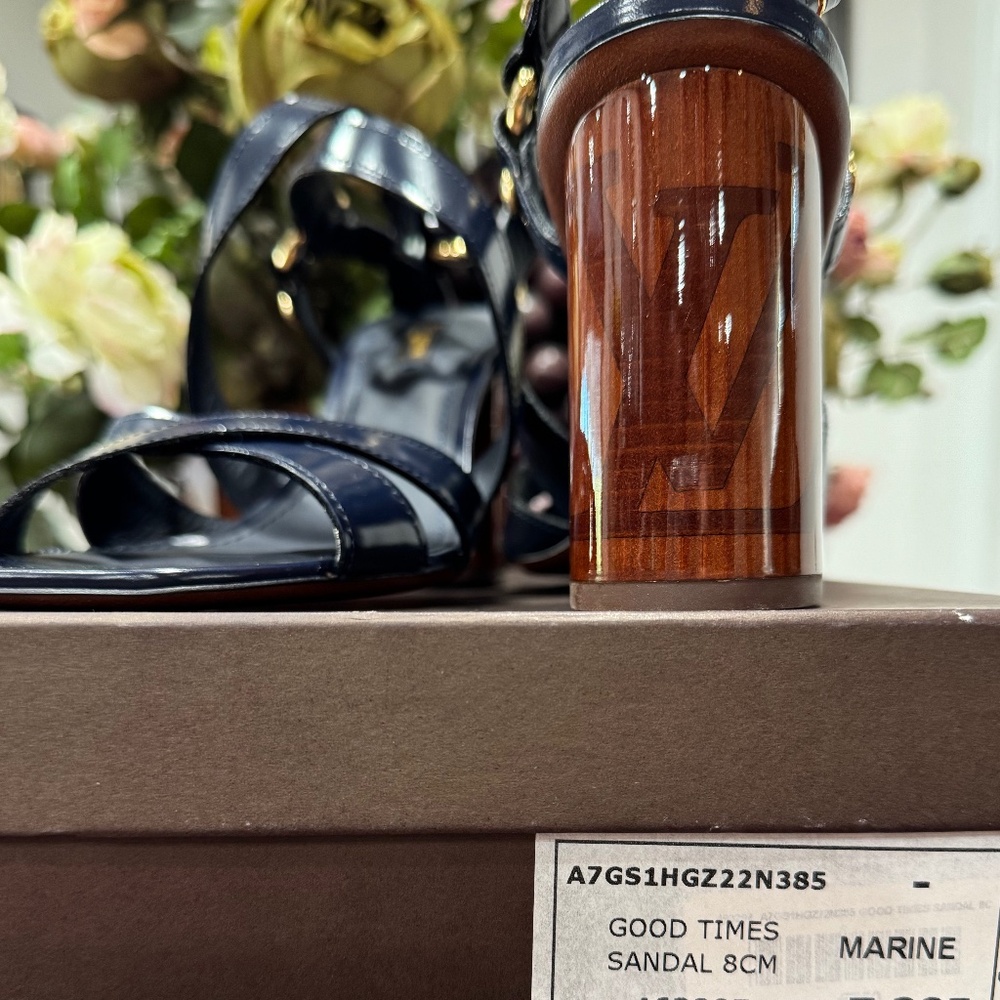 LOUIS VUITTON    GOOD TIMES SANDAL STUNNING!